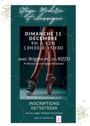 Stage de danse